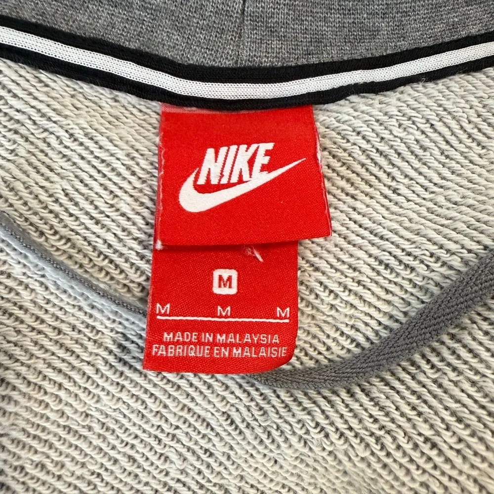 Nike Sportswear‎ Open Cardigan Size M Cotton Blend Front Pockets